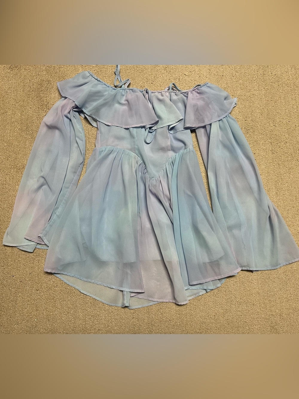 Cider With You Dreamy Off-The-Shoulder Mini Dress
